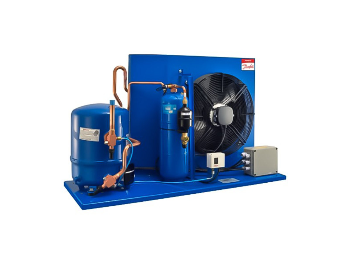 UNIDADES CONDENSADORAS HERMETICAS DANFOSS 1.5 HP -5.5 HP 220V - 1PH-60 HZ R404A/ R507A/R134A