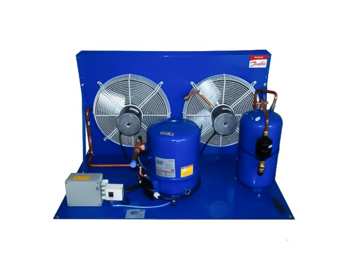UNIDADES CONDENSADORAS HERMETICAS DANFOSS 2 HP -10.5 HP 380V - 3PH-60 HZ R404A/ R507A/R134A